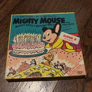 Might Mouse Super 8mm Film "Mother Goose's Birthday Party" 1962